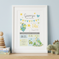 Dinosaur Birth Print