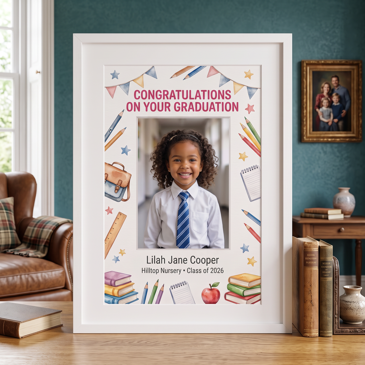 Personalised Graduation Photo Print